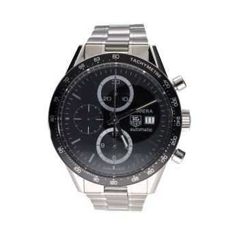 TAG HEUER<BR>CARRERA CALIBRE 16 ACERO 41MM. · ref.: CV2010