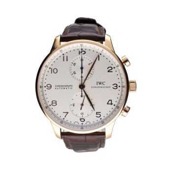 IWC<BR>PORTUGUESE CHRONOGRAPH ORO ROSA ESFERA... · ref.: IW371402