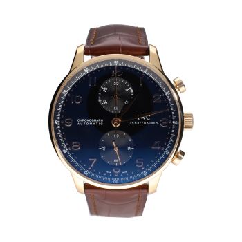 IWC<BR>PORTUGUESE CHRONOGRAPH ORO ROSA ESFERA... · ref.: IW371415