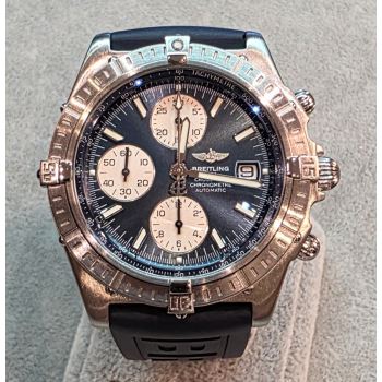 BREITLING<BR>CROSSWIND CHRONOGRAPH ESFERA AZUL ACER... · ref.: A13355