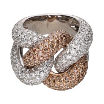 ANILLOS / SORTIJAS<BR>SORTIJA EN ORO BLANCO Y ORO AMARILLO C... · ref.: (AMAI)