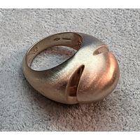 ANILLOS / SORTIJAS<BR>SORTIJA BULGARI CABOCHON EN ORO ROSA. ...