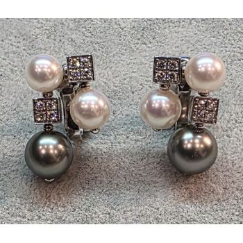 PENDIENTES<BR>PENDIENTES BULGARI LVCEA EN ORO BLANCO... · ref.: (NSMX)