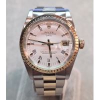 ROLEX<BR>OYSTER PERPETUAL DATE ACERO Y ORO PLEX...