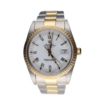 ROLEX<BR>OYSTER PERPETUAL DATE ACERO Y ORO 34MM... · ref.: 15053
