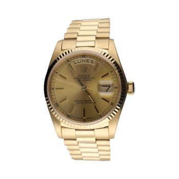 ROLEX<BR>DAY-DATE PRESIDENT ORO AMARILLO 36MM. ... · ref.: 18038